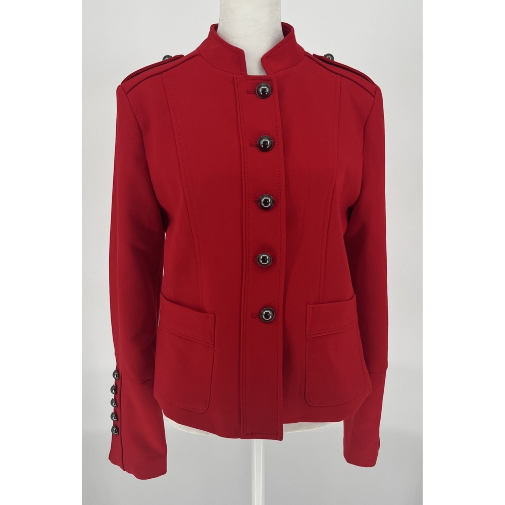 Banana Republic Red Bomber Jacket